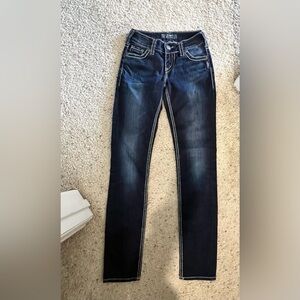 Women’s silver jeans SUKI skinny 24/31